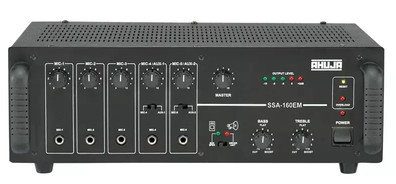 Ahuja SSA-160EM 160 Watts High Power PA Amplifier