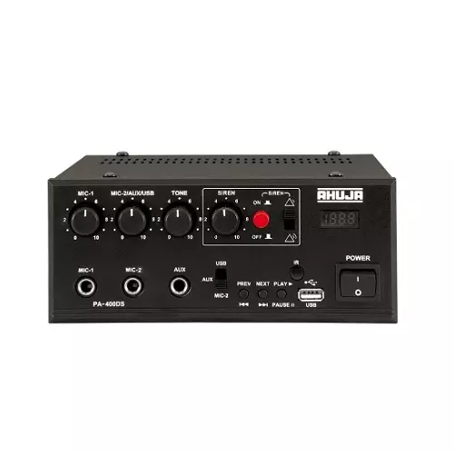 Ahuja Mobile PA Mixer Amplifier 40W PA-400DS