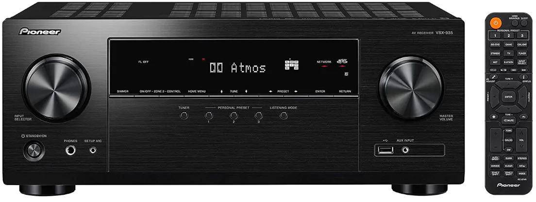 Pioneer VSX-935 7.2 Channel Dolby Atmos AV Receiver