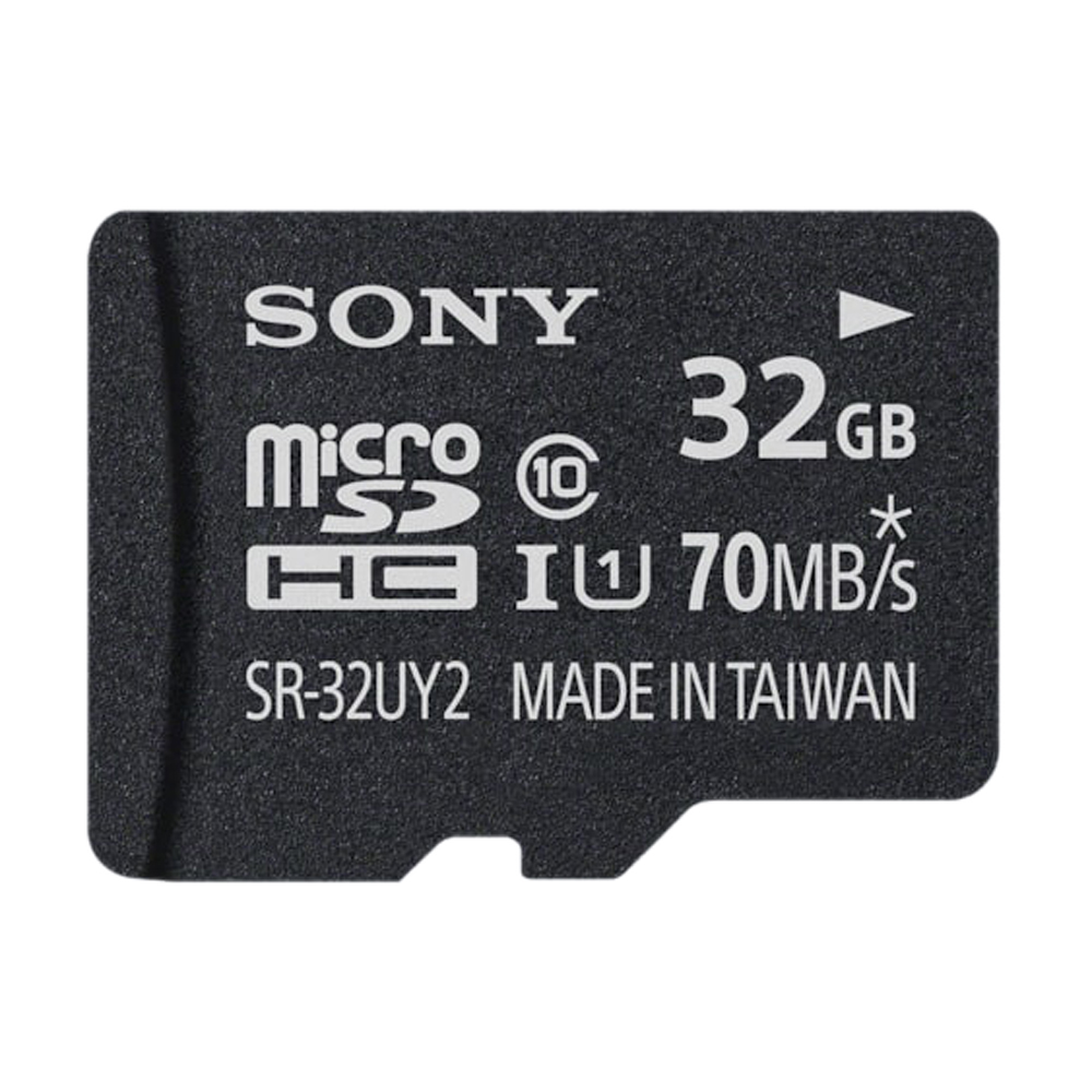 Sony 32 GB microSDHC Memory Card with Adapter