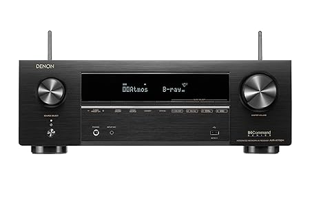 Denon AVR-X1700H - 7.2 Channel AV Receiver Amazon Alexa, Google Assistant and iOS Siri Voice Control: Use Your Voice to Control The AVR-X1700H and Wireless Music Services Hands-Free