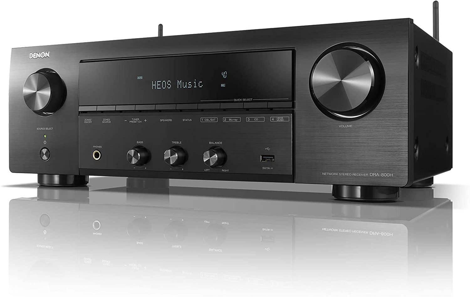 Denon DRA-800H 2-Channel Stereo Network Receiver (Hi-Fi Amplification)