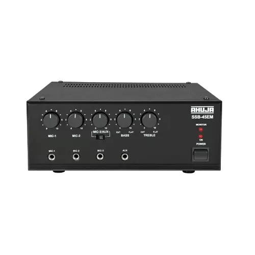 Ahuja Medium Wattage PA Mixer Amplifier 45W SSB-45EM