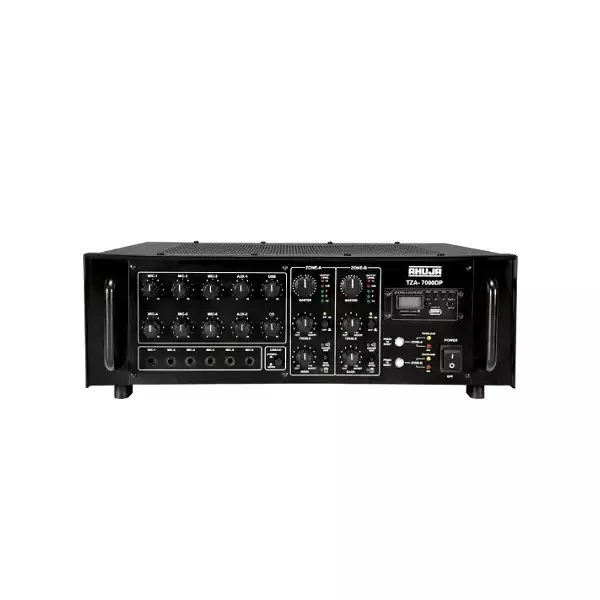 Ahuja 2 Zone PA Mixer Amplifier 700W TZA-7000DP