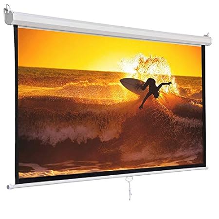 Manual  Projector Screen 8 x 10 feet